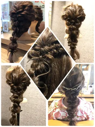 ヘアアレンジ OJIMA YUKAのヘアスタイル