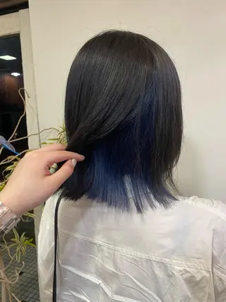 ミディアム 立野 希沙のヘアスタイル