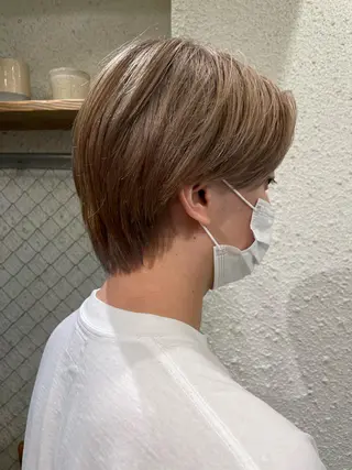 カラー メンズ hazuki 🌝のヘアスタイル