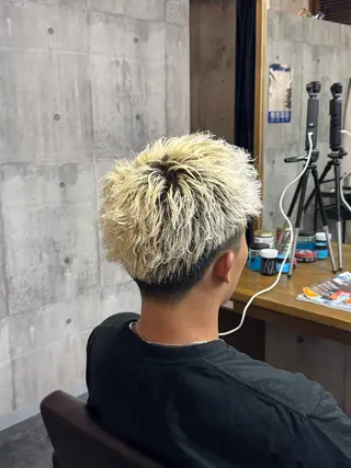 パーマ メンズ 川崎 健翔のヘアスタイル