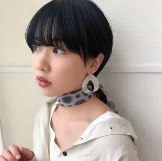 ショート 三鷹で1番ショート ボブをカットする新谷のヘアスタイル