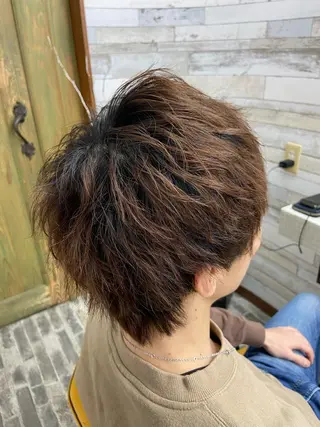 ショート メンズ 大坪 拓斗のヘアスタイル