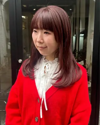 ロング 艶カラー 🩵NATSUKIのヘアスタイル