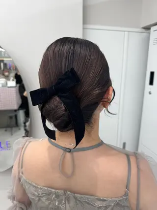 セミロング 横浜　エクステ🎀 カラー／ルナのヘアスタイル