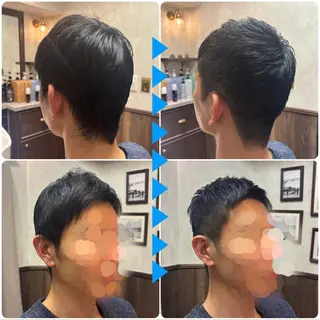 ショート メンズ LAVIE NEW STANDARD BARBER 両国店所属・池田 湧／IKEDA YUのヘアスタイル