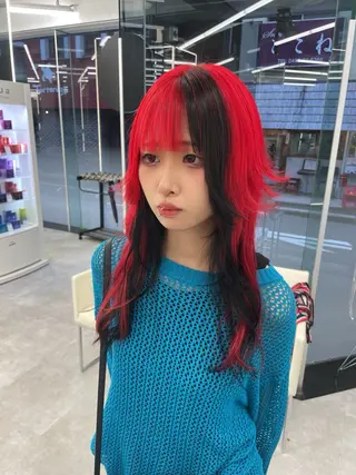 ロング カラー ヘアアレンジ 【Sweep】おじま のぞみのヘアスタイル