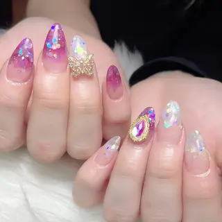 ネイル Feel ‪‪☺︎‬Yuriaのネイルデザイン