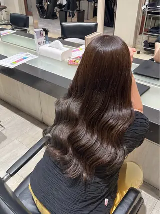 ロング カラー 川口 華菜🦋のヘアスタイル