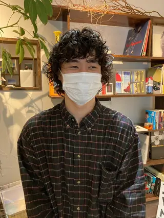 メンズ 金田 夏野のヘアスタイル