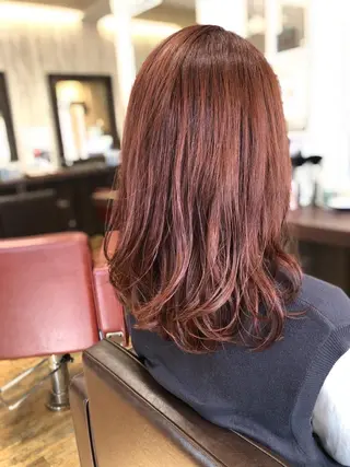 セミロング 伊藤 みきのヘアスタイル