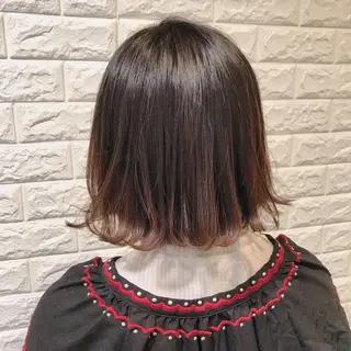 ショート カラー 烏丸韓国ヘア🇰🇷 ayaka🎀のヘアスタイル