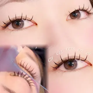 マツエク・マツパ 🩵Saki/ eyelash🫧のマツエク・マツパデザイン