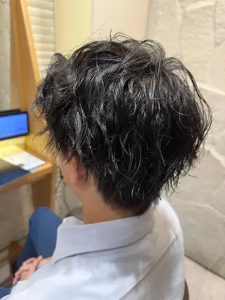 パーマ メンズ メンズカット/パーマ 髙橋美穂のヘアスタイル