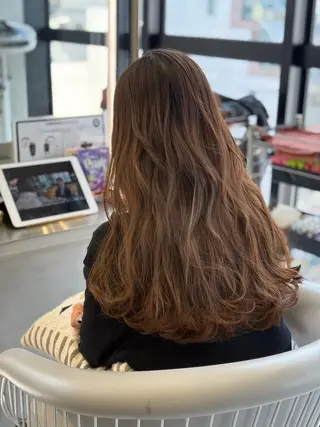 ロング 色気レイヤースタイル 洒落色気ヘアマサトのヘアスタイル
