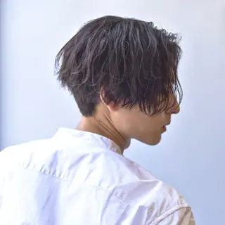 ショート パーマ メンズ 店長⚜️メンズカット パーマ⚜️則次亮哉のヘアスタイル