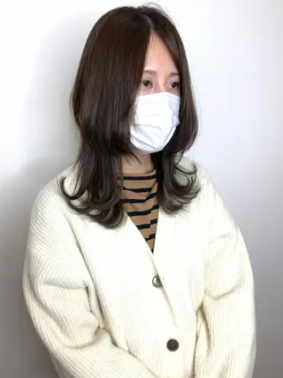 ロング 🫧ウルフカット/ 畑中結衣🫧のヘアスタイル