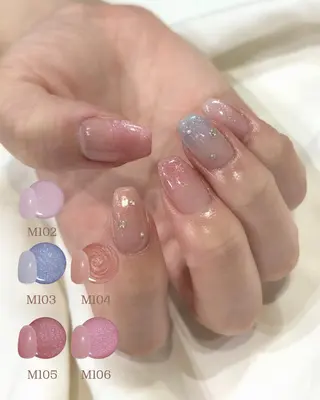 ネイル 新宿代々木/ちゅるん キレイめ/miriのネイルデザイン