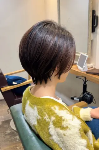 ショート カラー 大人可愛いショート/ 店長/三國屋のヘアスタイル