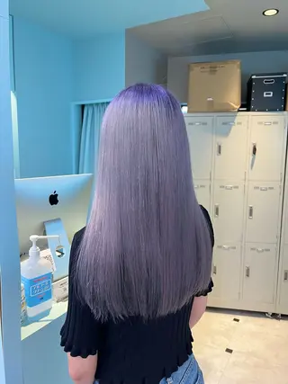 ロング カラー ブリーチカラー 🩵MIZUKIのヘアスタイル
