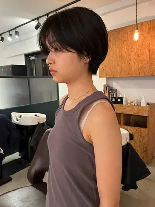 ショート 暖色/パーマ 🌼クニトウメイのヘアスタイル