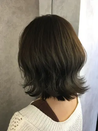 ミディアム カラー ツイストスパイラル パーマ✂︎ KYOUのヘアスタイル