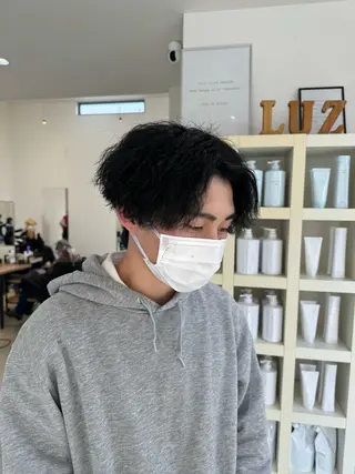 メンズ 堀越 美羽のヘアスタイル
