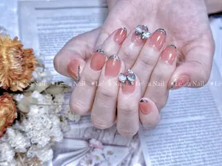 ミディアム カラー ネイル Le’a NailSalonのネイルデザイン