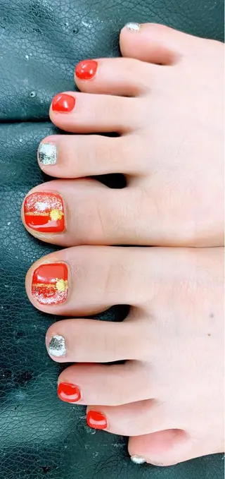 ネイル ⭐︎休業中の練習⭐︎ JNA認定講師髙橋のネイルデザイン