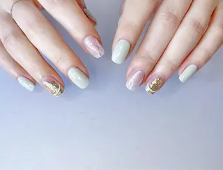 ネイル M🌷nail 長さだし専門店のネイルデザイン