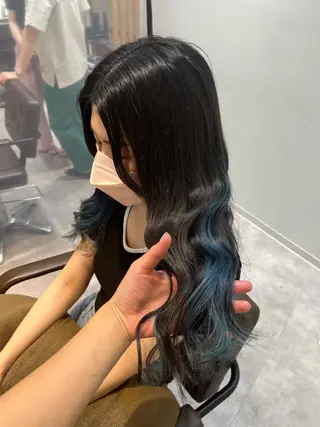 カラー LeClic ALPHA所属・似合わせ/くびれヘア /Momoka💞のヘアスタイル