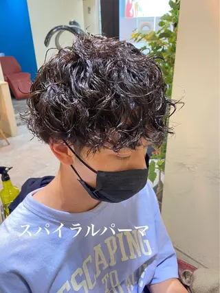 パーマ メンズ メンズモデル募集中✨ 永野大樹のヘアスタイル