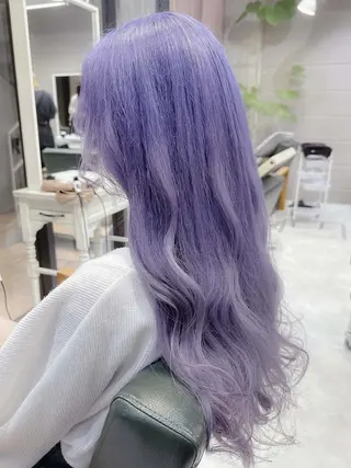 ロング カラー ヘアアレンジ Days 透明感カラーのヘアスタイル