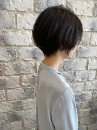 ショート くせ毛×ショート 上岡勇祐のヘアスタイル