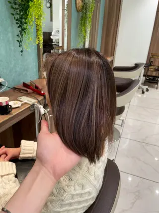 ショート カラー 🇰🇷韓国ヘア★ 副店長.쿠리타⭐︎のヘアスタイル