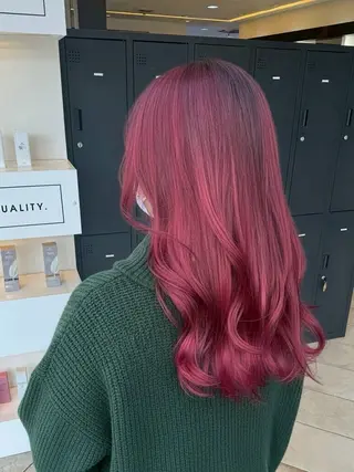 ロング カラー 🫧カラーモデル募集 純菜🫧のヘアスタイル