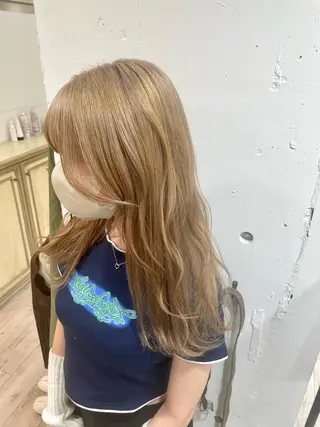 ロング カラー カラーが上手い 辻悠月のヘアスタイル