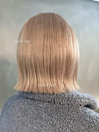 ショート LeAng所属・佐伯 桃のヘアスタイル