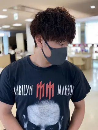 ミディアム パーマ お悩み解決美容師🦚 片山/銀座/有楽町のヘアスタイル