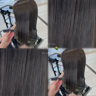 ミディアム カラー サクマ マナミ🎀のヘアスタイル