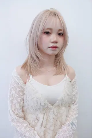 カラー sora /透明感カラーのヘアスタイル