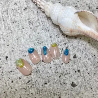 ネイル ⭐︎休業中の練習⭐︎ JNA認定講師髙橋のネイルデザイン