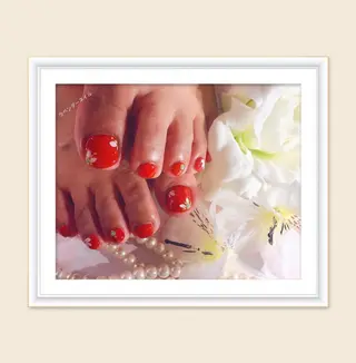 ネイル ラベンダー💖日暮里 ルル💖ネイルのネイルデザイン