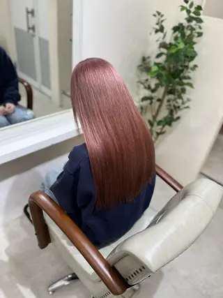 カラー ロング 🩵垢抜け確定🩵 ハイトーン特化🩵のヘアスタイル