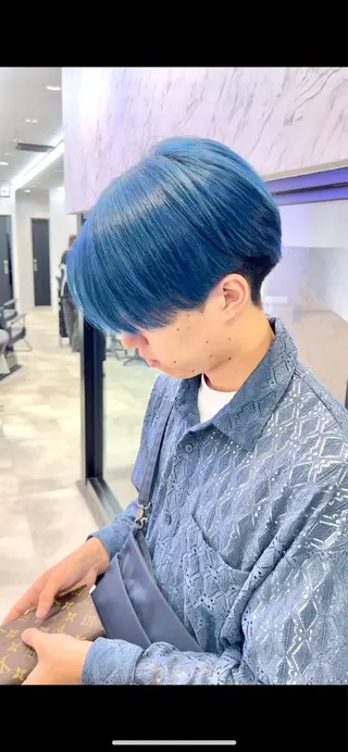 メンズ 韓国パーマ 美容師 和田爽良のヘアスタイル