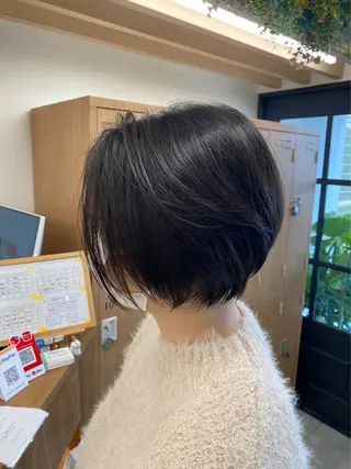 ショート 🪽ナチュラルヘア* 大下唯奈🪽🫧のヘアスタイル