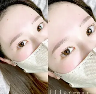 マツエク・マツパ ｌｉｌａｃ eyerooomのマツエク・マツパデザイン