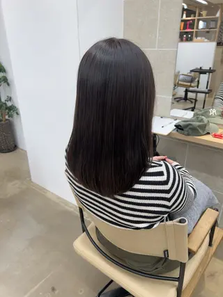 ミディアム カラー ✨️今だけ無料✨️ 鶴田みなみのヘアスタイル