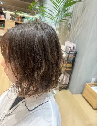 ミディアム パーマ 🫧🦋美髪矯正/パ ーマ🦋🫧わかなのヘアスタイル
