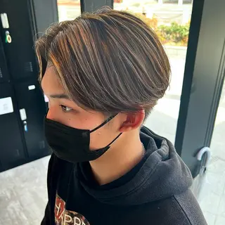 カラー パーマ メンズ WishCuerpo 🫧YUUNA🫧のヘアスタイル