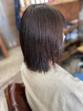 ミディアム カラー 💎白髪染めも対応 🙆👌山本明菜のヘアスタイル
